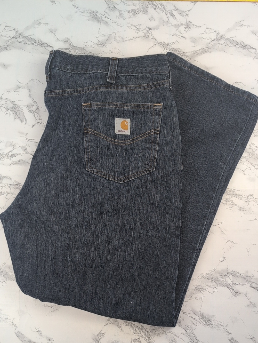 Carhartt Men’s Holter Relaxed Fit Denim Work Jeans 42x32 (101483)